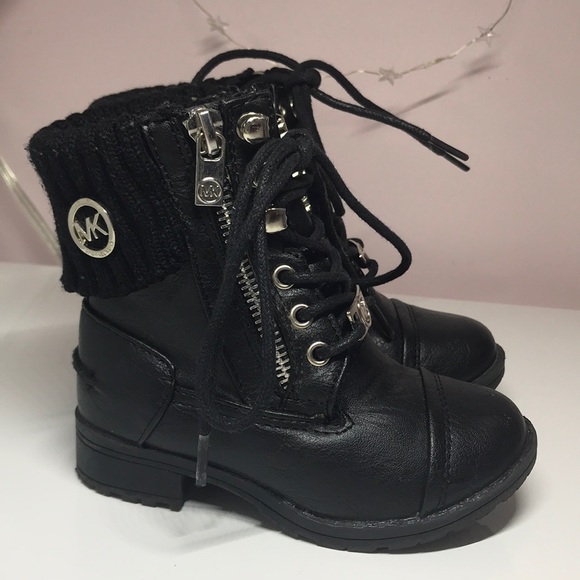MICHAEL Michael Kors Other - Michael Kors Black Toddler Girl Boots *8